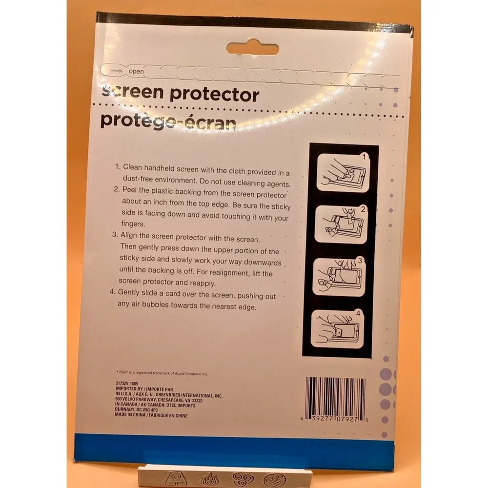 iPad Air 1st Gen Screen Protector 6-Pack‎ Glossy Anti-Scratch